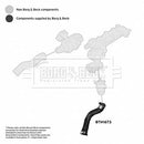 Borg & Beck Turbo Hose Part No -BTH1673