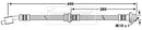 Borg & Beck Brake Hose  - BBH7653 fits Nissan Almera 02/00-05/07