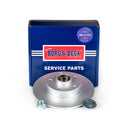 Borg & Beck Brake Disc Single  - BBD5838S fits Renault Megane 08-
