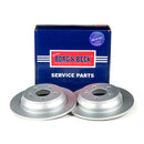 Borg & Beck Brake Disc Pair  - BBD4489 fits Mercedes Viano /Vito 09/03-
