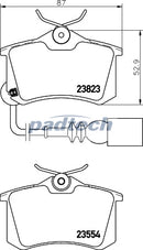Padtech Brake Pad Set - PAD2566