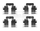 Borg & Beck Fitting Kit -  Pads  - BBK1390 fits Nissan Micra (K11) 92-02/03