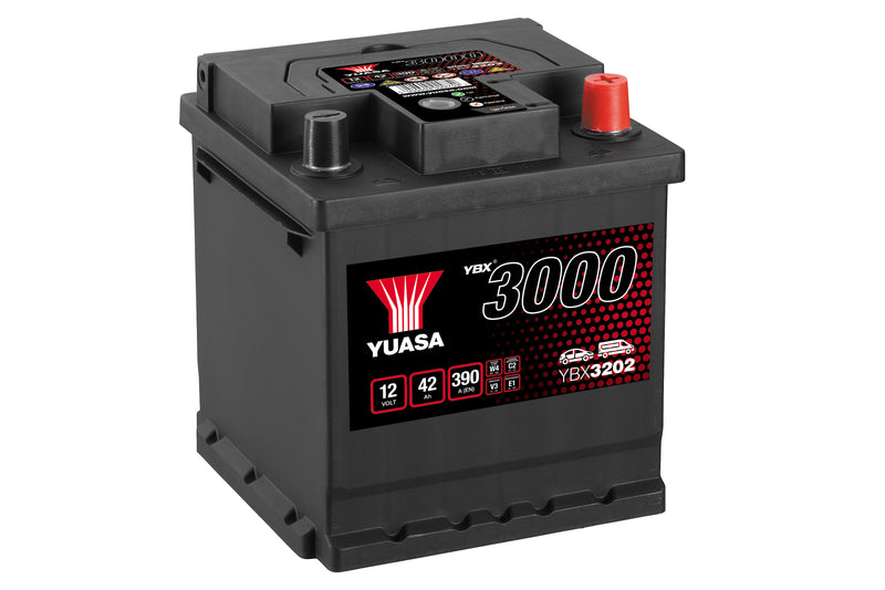 Yuasa YBX3202  - 3202 SMF Battery - 4 Year Warranty