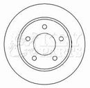 Key Parts Brake Disc Pair  - KBD4448 fits Mazda 3 1.4,1.6 03-