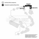 Borg & Beck Turbo Hose Part No -BTH1413