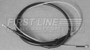 First Line Brake Cable LH & RH - FKB3422 fits Renault Kangoo MPV SWB 08-