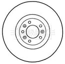 Borg & Beck Brake Disc Single  - BBD5774S fits Peugeot 407 2.2/3.0 04-