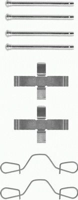 Textar Brake Pad Fitting Kit - 82011600