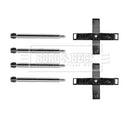 Borg & Beck Fitting Kit -  Pads  - BBK1208 fits Vauxhall