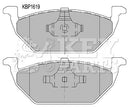 Key Parts Brake Pad Set -KBP1619