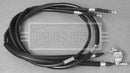 Borg & Beck Brake Cable - BKB3257 fits Opel Zafira 1.6-2.0