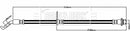 Borg & Beck Brake Hose  - BBH8491 fits Toyota Prius (ZVW50) 11/15-