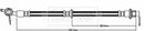 Borg & Beck Brake Hose  - BBH7969 fits Toyota Camry 01-06