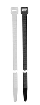 Pearl PCT06B Cable Ties Blk 7.6mmX390mm PK50