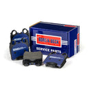 Borg & Beck Rear Brake Pad Set - BBP1849 fits Lexus GS300 97-00