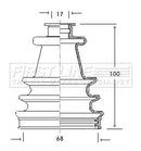 First Line Cv Joint Boot Kit Part No -FCB2014