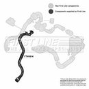 First Line Turbo Hose  - FTH1614 fits Renault Megane, Scenic II