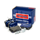 Borg & Beck Rear Brake Pad Set - BBP2251 fits VAG A3,Altea,Octavia,Golf 04-