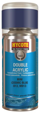 Hycote Double Acrylic Mini Cosmic Blue Spray Paint - 150ml