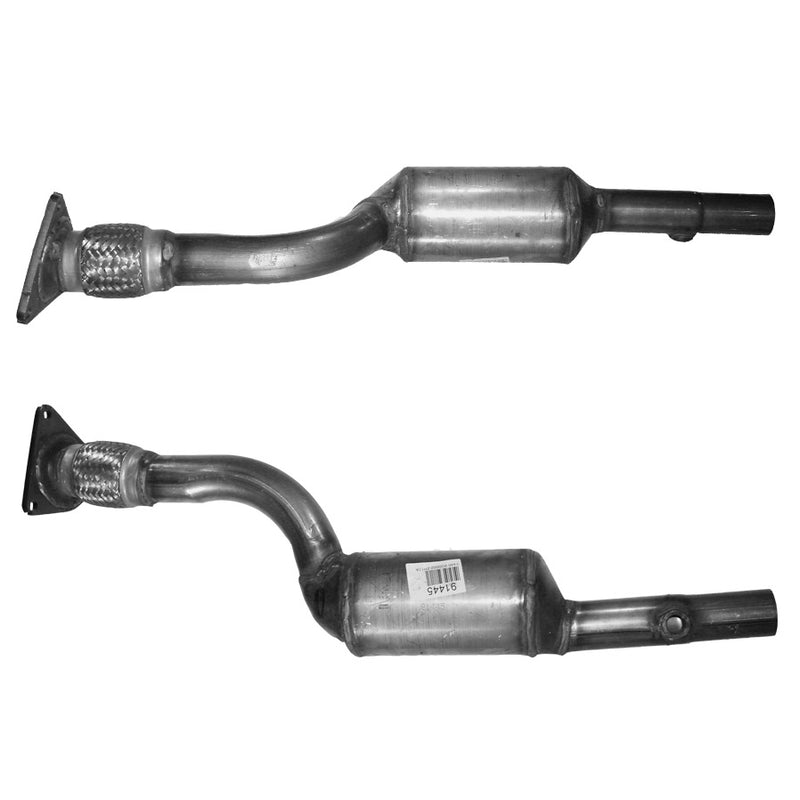 BM Cats Approved Petrol Catalytic Converter - BM91445H with Fitting Kit - FK91445 fits Renault