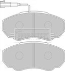 Borg & Beck Brake Pad Set - BBP1736