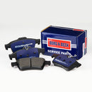 Borg & Beck Rear Brake Pad Set - BBP2288 fits Peugeot 508 1.6HDi,2.0HDi 10-