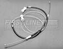 First Line Brake Cable - FKB1071 fits Audi 80 1.6, 1.9 79-83