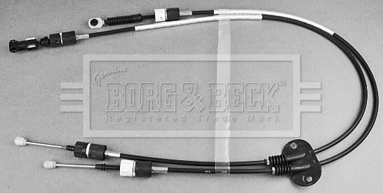 Borg & Beck Gear Control Cable Part No -BKG1048