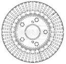 Borg & Beck Brake Disc Pair  - BBD4309 fits Toyota Avensis SW 2001 -