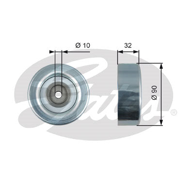 Gates DriveAlign Idler Pulley - T36495