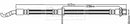 Borg & Beck Brake Hose  - BBH8272 fits Lexus RX300 (MCU15) 7/00-6/03