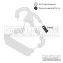 First Line Turbo Hose  - FTH1172 fits VAG Transporter 2.0D 03-