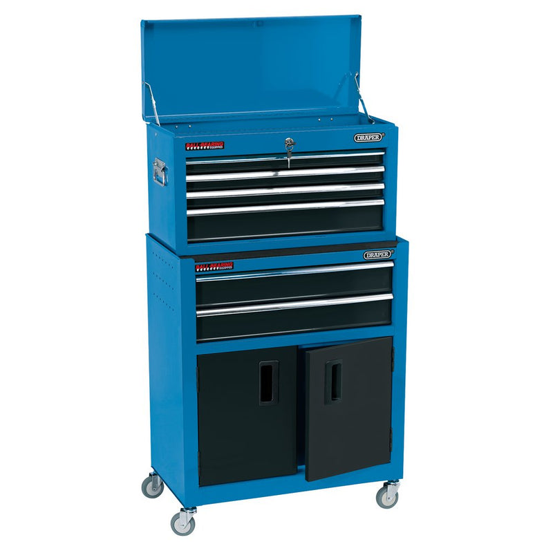 24" Combined Roller Cabinet and Tool Chest (6 Drawers)