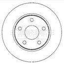 Borg & Beck Brake Disc Pair  - BBD4768 fits Jeep Cherokee 08-