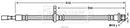 Borg & Beck Brake Hose Part No -BBH7601