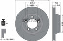 Textar Car Brake Disc - 92220707