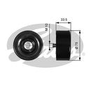 Gates DriveAlign Idler Pulley - T36356