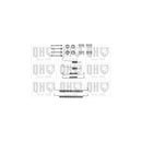 Quinton Hazell Brake Fitting Kit - BFK403
