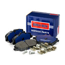 Borg & Beck Front Brake Pad Set - BBP1926 fits BMW  1 Series 04-