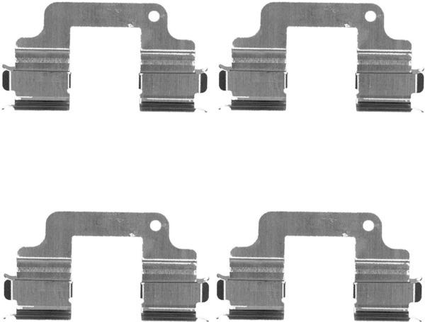 Textar Brake Pad Fitting Kit - 82074200