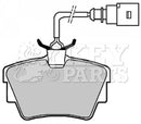 Key Parts Brake Pad Set - KBP1822 fits VW Sharan/T4, Seat,Ford Galaxy