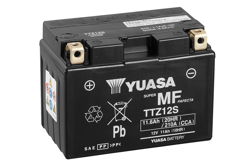 TTZ12S (CP) 12V Yuasa MF VRLA Battery (5470968610969)