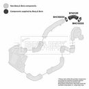 Borg & Beck Turbo Hose Part No -BTH1139
