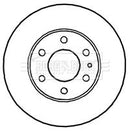Borg & Beck Brake Disc Pair  - BBD4709 fits Iveco Daily 06-