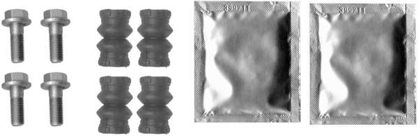 Textar Brake Pad Fitting Kit - 82063500