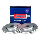 Borg & Beck Brake Disc Pair  - BBD4297 fits GM, Nissan, Renault Vans 01-