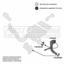 First Line Turbo Inlet Hose  - FTH1013 fits Fiat Doblo 1.3 JTD