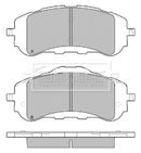 Borg & Beck Front Brake Pad Set -BBP2450