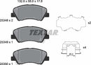 Hyundai Kia, Brake Pad Set - Textar 2534801