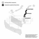 Borg & Beck Turbo Hose Part No -BTH1636